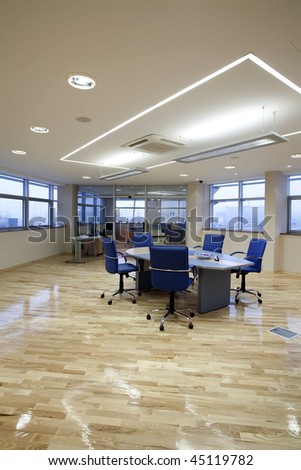 interior of a boardroom