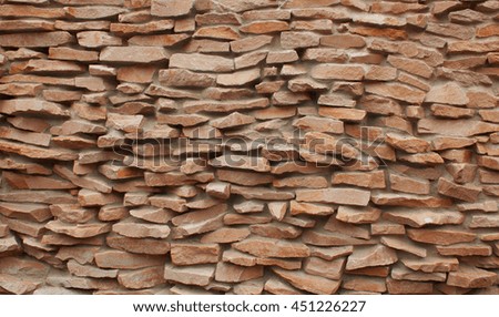 breaking brick wall background