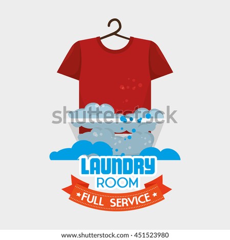laundry room isolated icon design, vector illustration  graphic 