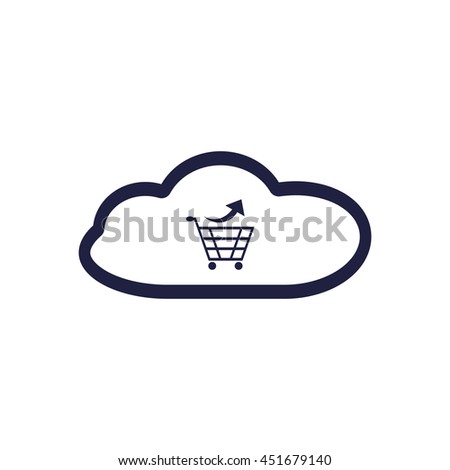 Shopping cart Icon, vector, icon flat 