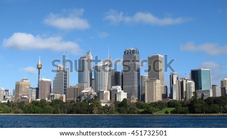 sydney city skyline