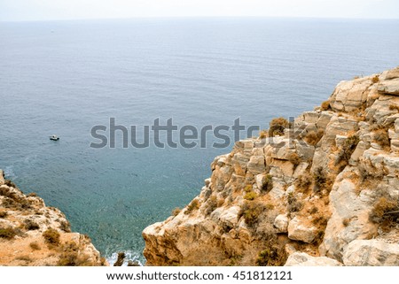 Photo Picture of the Beautiful Sea Coast's View in Andalucia