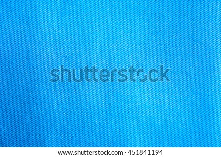 Blue Sport Clothing Fabric Texture Background,select focus with shallow depth of field:ideal use for background.