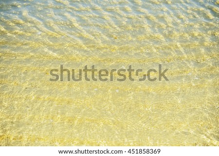 lake water surface in sunlight.