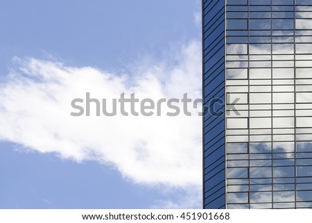 Sky and Window Reflection