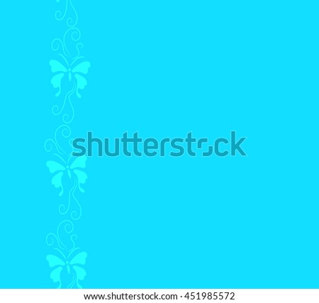 vector, background for invitation butterfly,pattern,azure