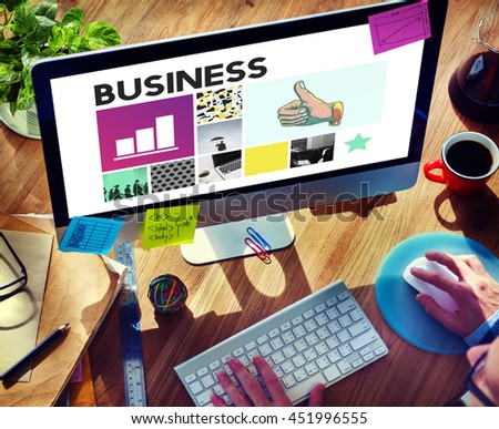 Business Strategy Growth Corporation Concept