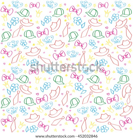 funny colored clothes background