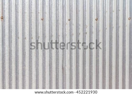 Old galvanized sheet background