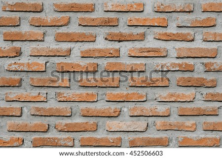 Brick wall, new interior, fine arranged exterior
