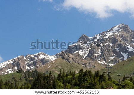 Mountains, Almaty, Alatau