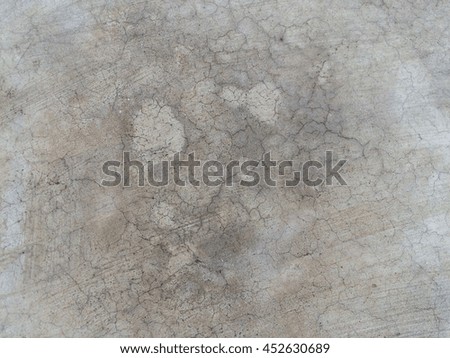 Grunge smooth gray cement floor texture and background 