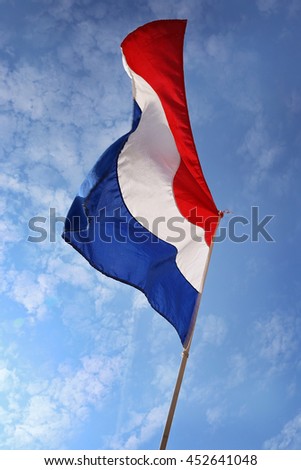 Flying dutch flag