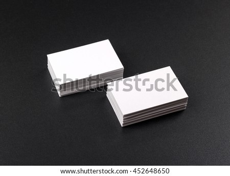 Photo of business cards. Template for branding identity. For graphic designers presentations and portfolios. Business Card, business, business, card, mock-up, mock up, mockup.