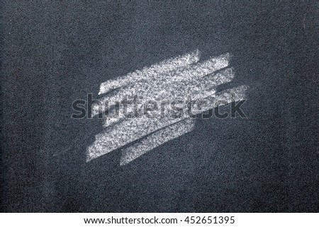 Handwritten on a chalkboard