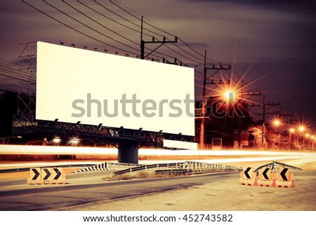 billboard and bridge with billboard and bridge background