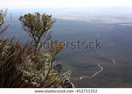 View from the top of bluff knoll, South Western Australia.