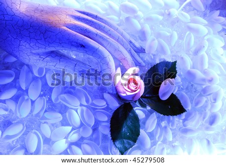 abstract romantic background