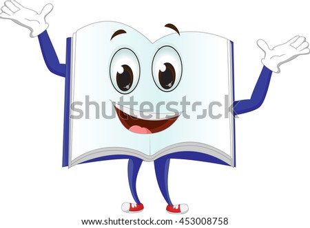 cute mascot characters of books