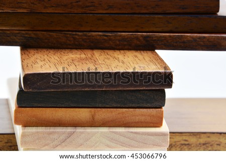 Rubber wood texture background 