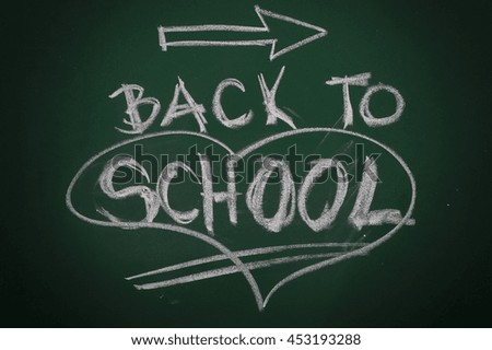  back to school, blackboard