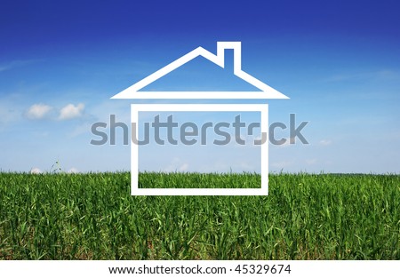 Concept for real estate business or house purchase