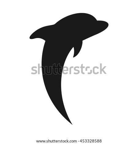 dolphin logo vector.