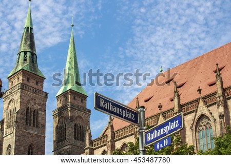 The St. Sebaldus Church (St. Sebald, Sebalduskirche) is a medieval church in the inner city of Nuremberg and was built in the 13th century