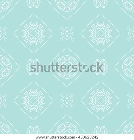 Abstract seamless pattern of Powder Blue color for wallpapers and background.