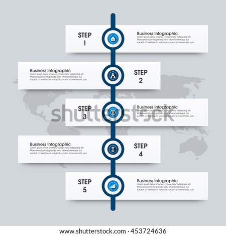 Vector illustration infographics. Template for brochure, business, web design