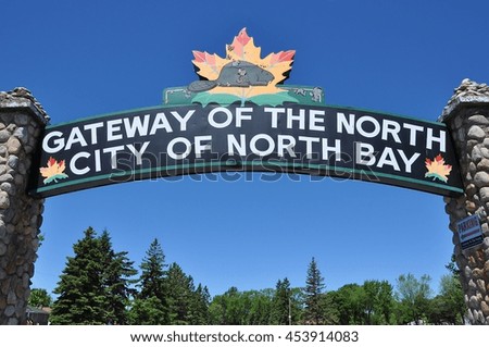 North Bay signage