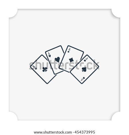 Playing cards illustration. 