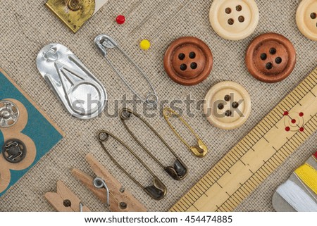 Sewing tool,Flat layout