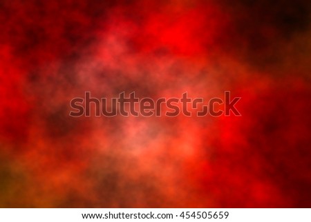 abstract pattern colorful smoke on black background.