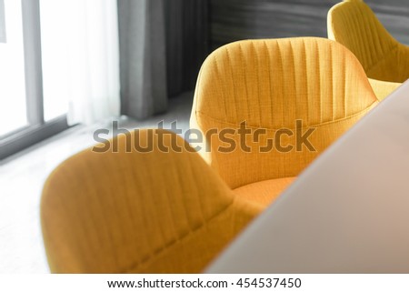 Furniture chair  table decoration, Chairs in modern design 