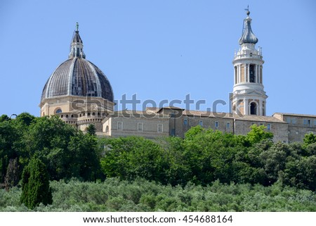 Shrine of Our Lady at Loreto on Marche, Italy