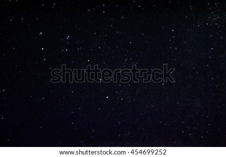 Polaris, our northern star, main navigation aid for ages and brightest star of the constellation Ursa Minor, also recognized as Small Dipper. Original astrophotograph without the usage of NASA imagery Royalty-Free Stock Photo #454699252