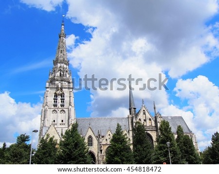 church of saint guidon Royalty-Free Stock Photo #454818472