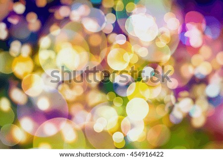 colorful bokeh background 