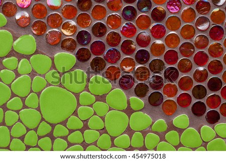 Colorful geometric pattern tiles. Can be used for design, websites, interior, background, the use of graphic editors, illustration, to create seamless textures.