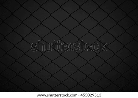 pattern design background Fence texture black.