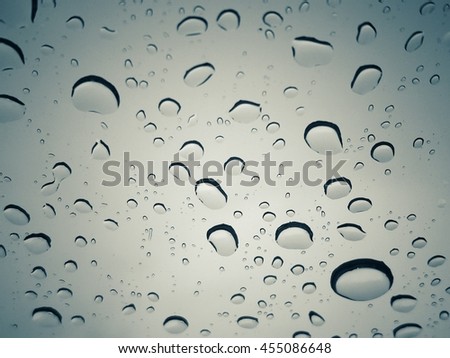 Beautiful pattern and color of water drops background.