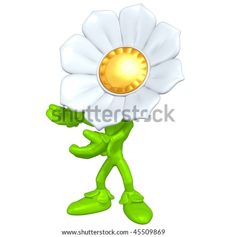 Mini Gold Guy Flower