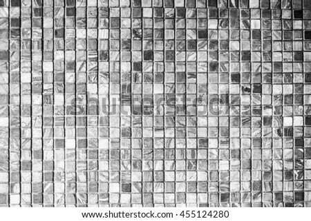 Abstract black stone tile wall textures for background