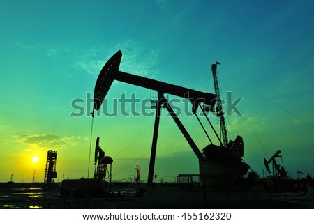 The oil pump 
