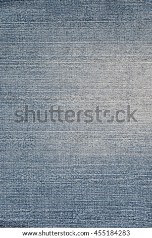 blue jeans textile close up in vignette with copy space for text or image