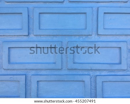 close up of white brick wall background in rural