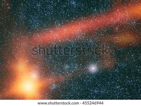 Starry outer space 