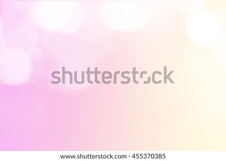 Pastel Bokeh, Abstract blurred light bokeh background