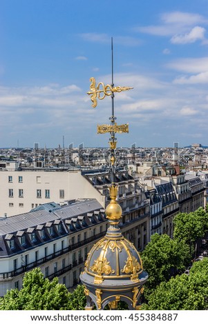 Panorama of Paris. France.